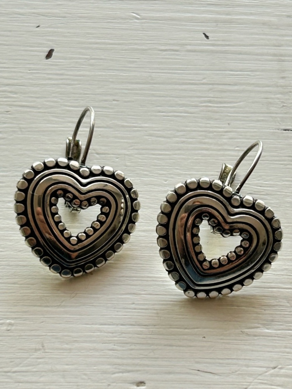 Brighton Heart Leverback Earrings - Picture 1 of 3
